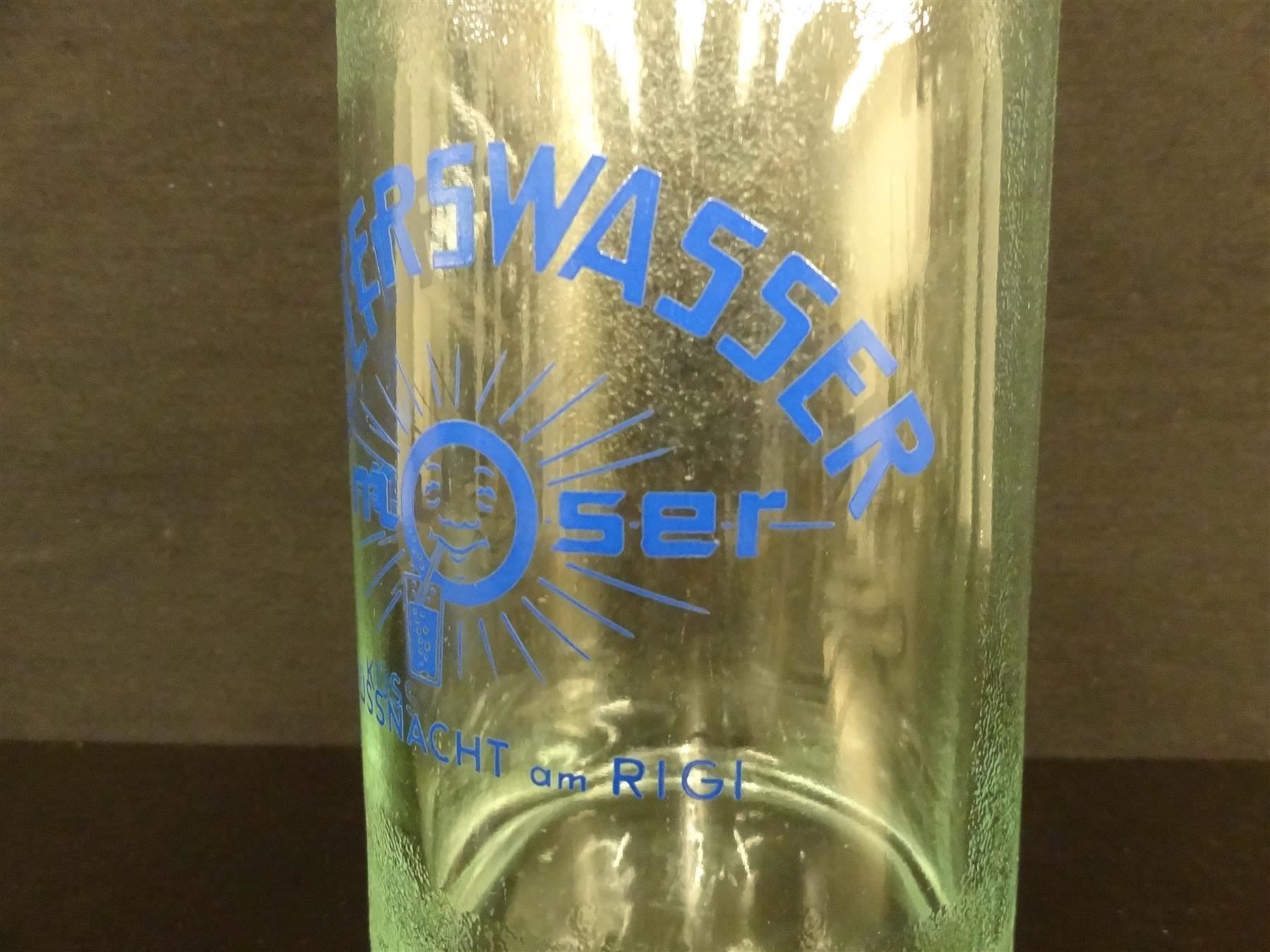 Gläser, Krüge & Flaschen: alte Flasche SELTERSWASSER MOSER 1960 – Gebraucht aus Kerzers von Flaschenposten 5