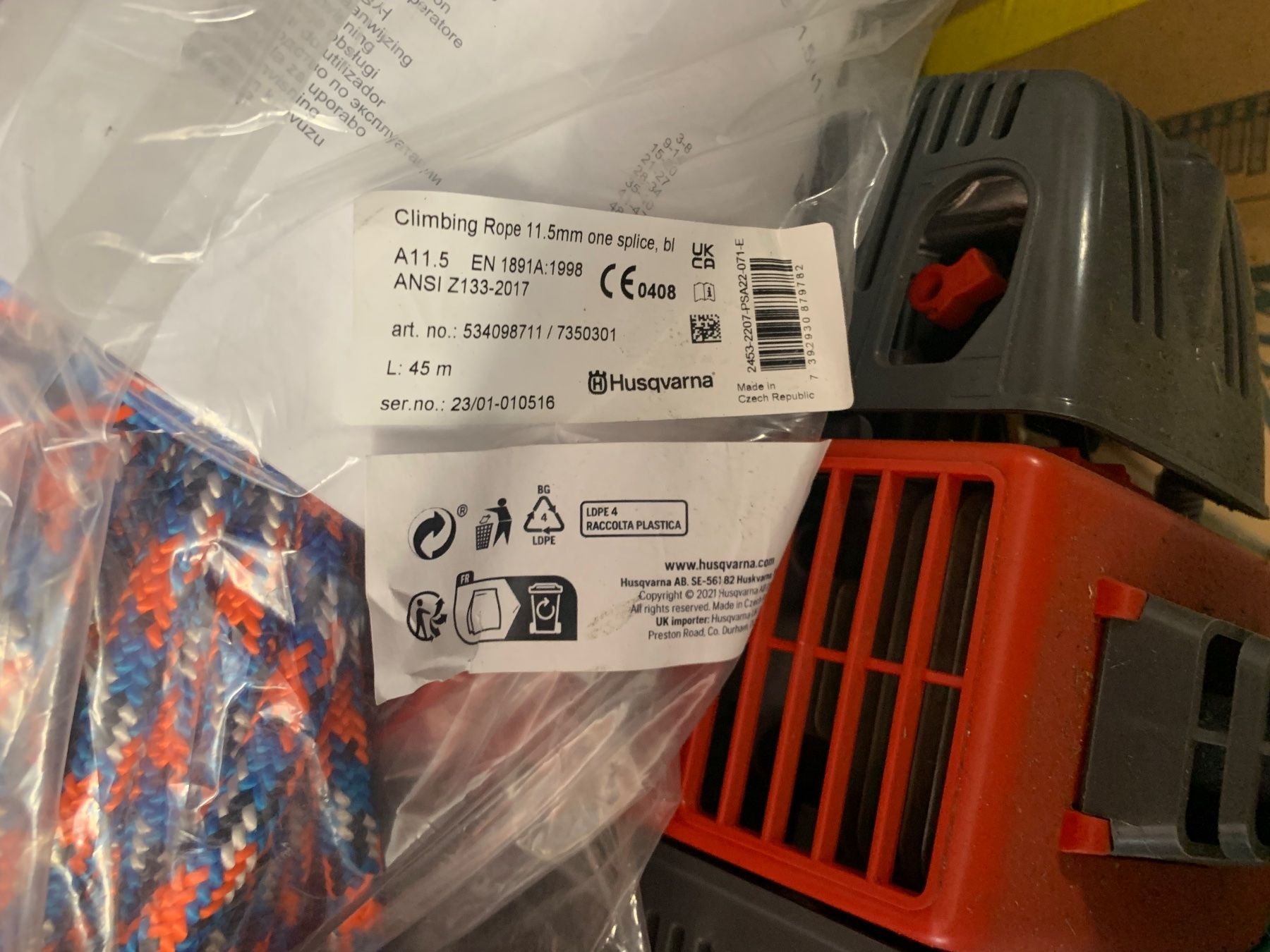 Attrezzatura da arrampicata: Kletter Seile Neu und Orginalverpackt – Nuovo e nell'imballaggio originale da Spiez venduto da kuederi79 2