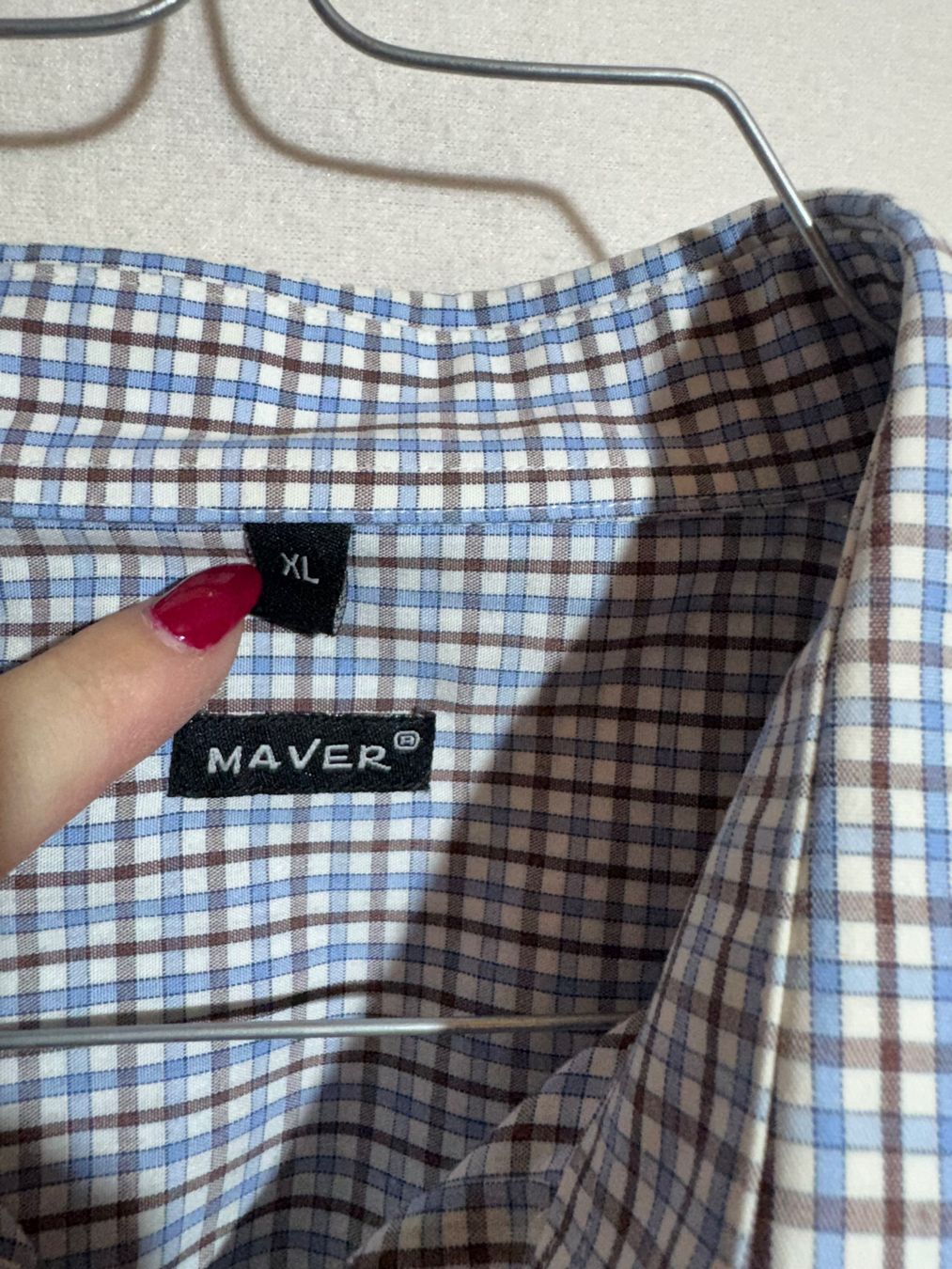 Camicie: Kariertes Hemd von Maver Gr. XL – Usato da Grosswangen venduto da SALE_SALE_SALE 1