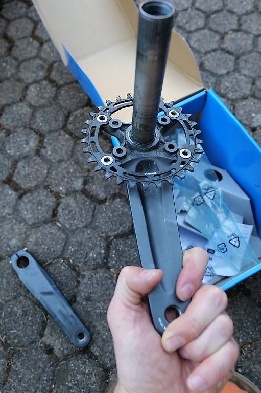 Shimano Pezzi di ricambio: Shimano Kurbel MT511 30T 175mm – Usato da Arisdorf venduto da G.Friderich 1