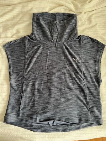 Puma Damen Shirt/Top, Grau, Sport, Grösse M,