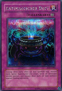 Yugioh Carte collezionabili: Yu-gi-oh! Antimagischer Duft PCY-G002 – Nuovo (secondo la descrizione) da Arbon venduto da Cronos0.84