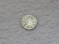 10 centimes/rappen 1851 abart magnetisch