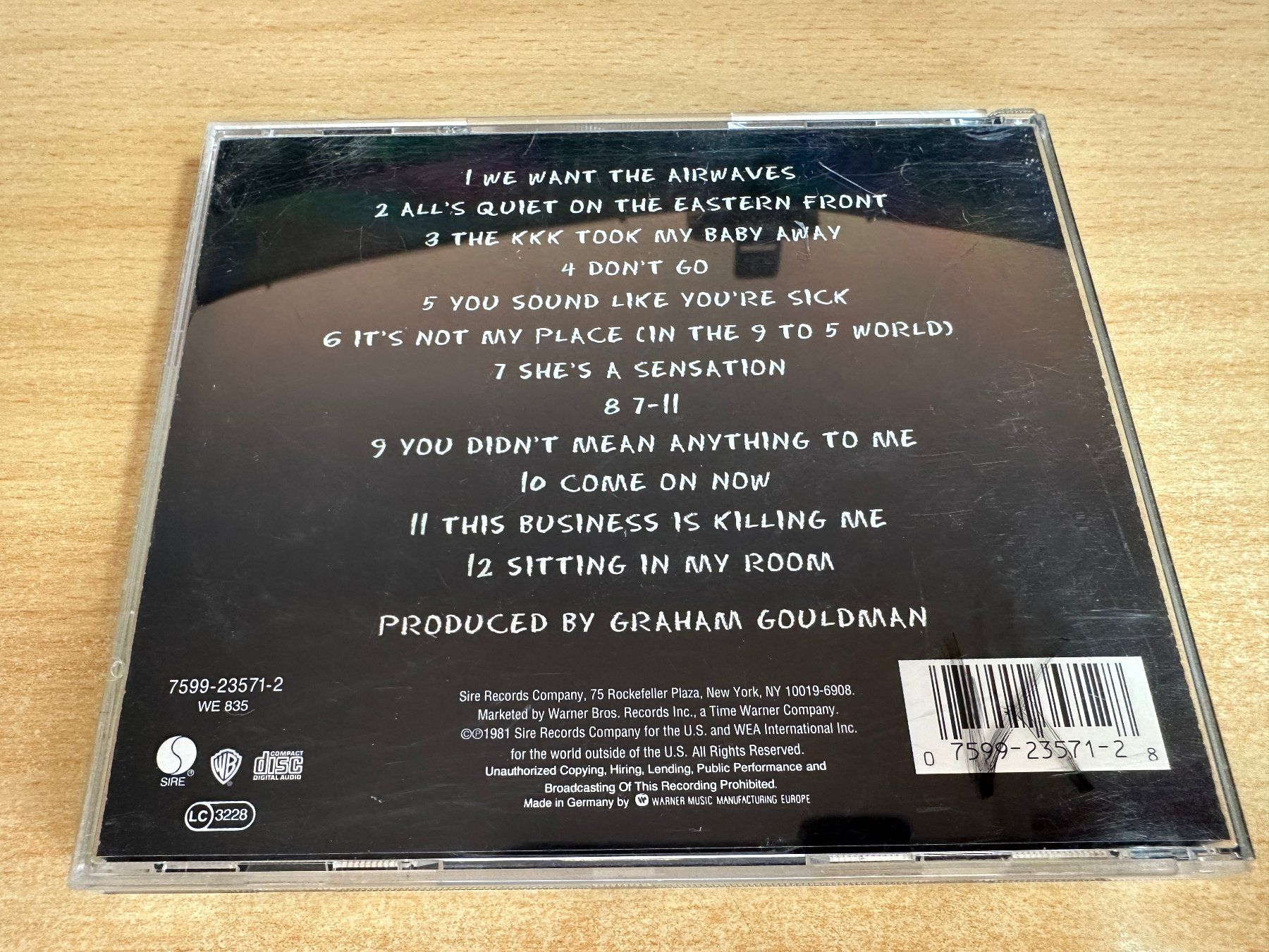 CD: P9 Ramones – Pleasant Dreams – Usato da Rikon im Tösstal venduto da Alpenmutz 1