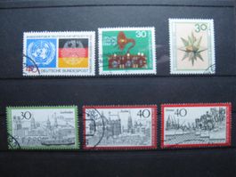 BRD 1973 Aufnahme in die UNO / Weihnachten gest.