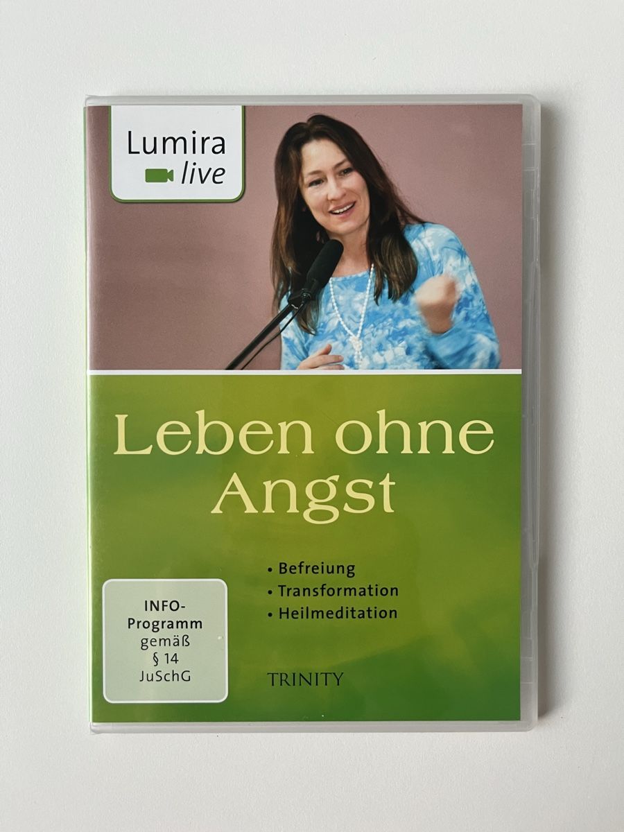 Lumira Live - Leben ohne Angst DVD TRINITY Meditation (Gebraucht) in ...