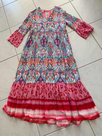 original Yippie Hippie midikleid pink Grösse S