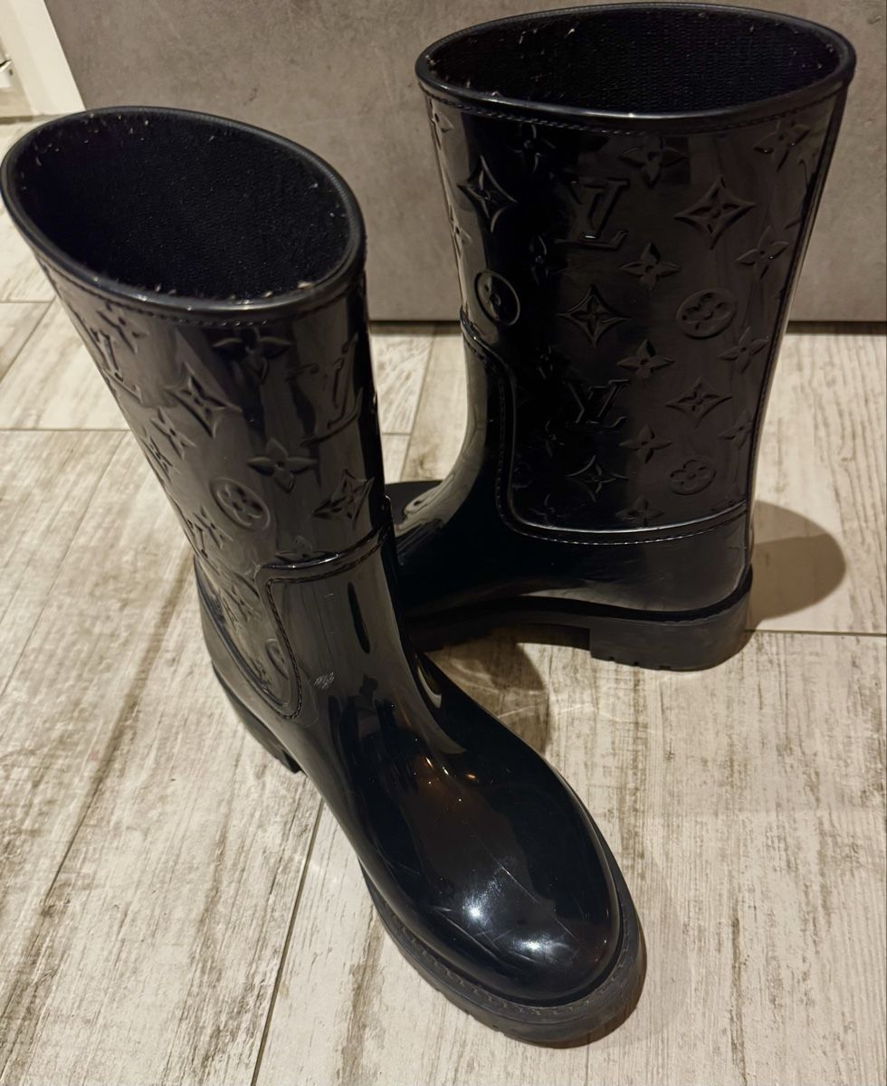Louis Vuitton Scarpe da donna: Louis Vuitton Drops Regenstiefel – Usato da Birrwil venduto da wata90 6