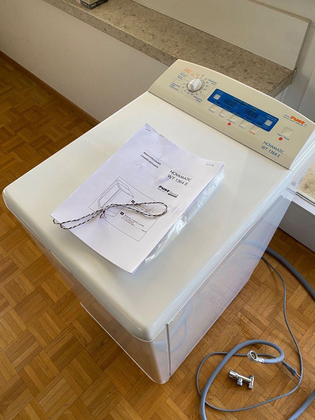 Novamatic Lavatrici: Novamatic Waschmaschine Trockner WT 1364 E – Usato da Kloten venduto da EduardH 3