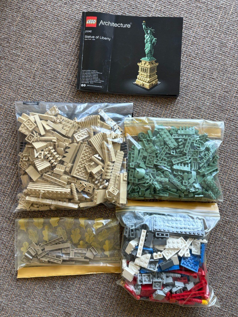 Lego Kit di costruzioni: LEGO Architecture 21042 Freiheitsstatue – Usato da Dornach venduto da goofy08 1