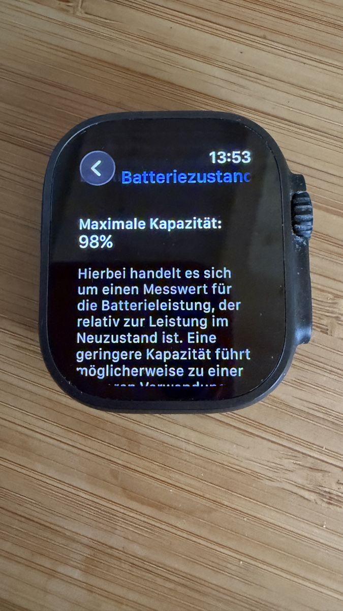 Apple Smartwatch: Apple Watch Ultra 2, black, Garantie – Gebraucht aus Lotzwil von dr.feelgood 1