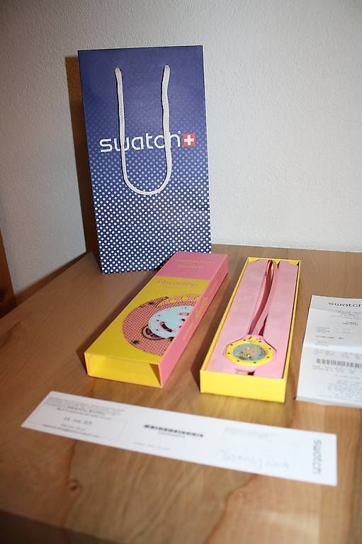 Swatch Orologi: Royal Pop OTG ROZ – Nuovo e nell'imballaggio originale da Buchrain venduto da Donatello4 3