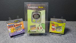 Nintendo Pokémon Mini Green Chikorita – Rar! Neuwertig + OVP