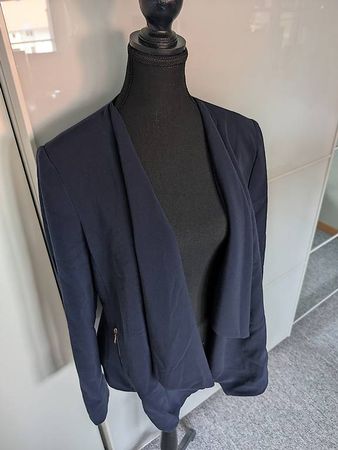 Jacke / Blazer dunkelblau Zara - XL