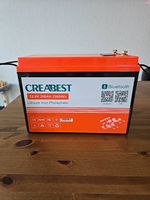 Batterie Lithium LiFePO4 Creabest 12.8V 200Ah - 42 cycles