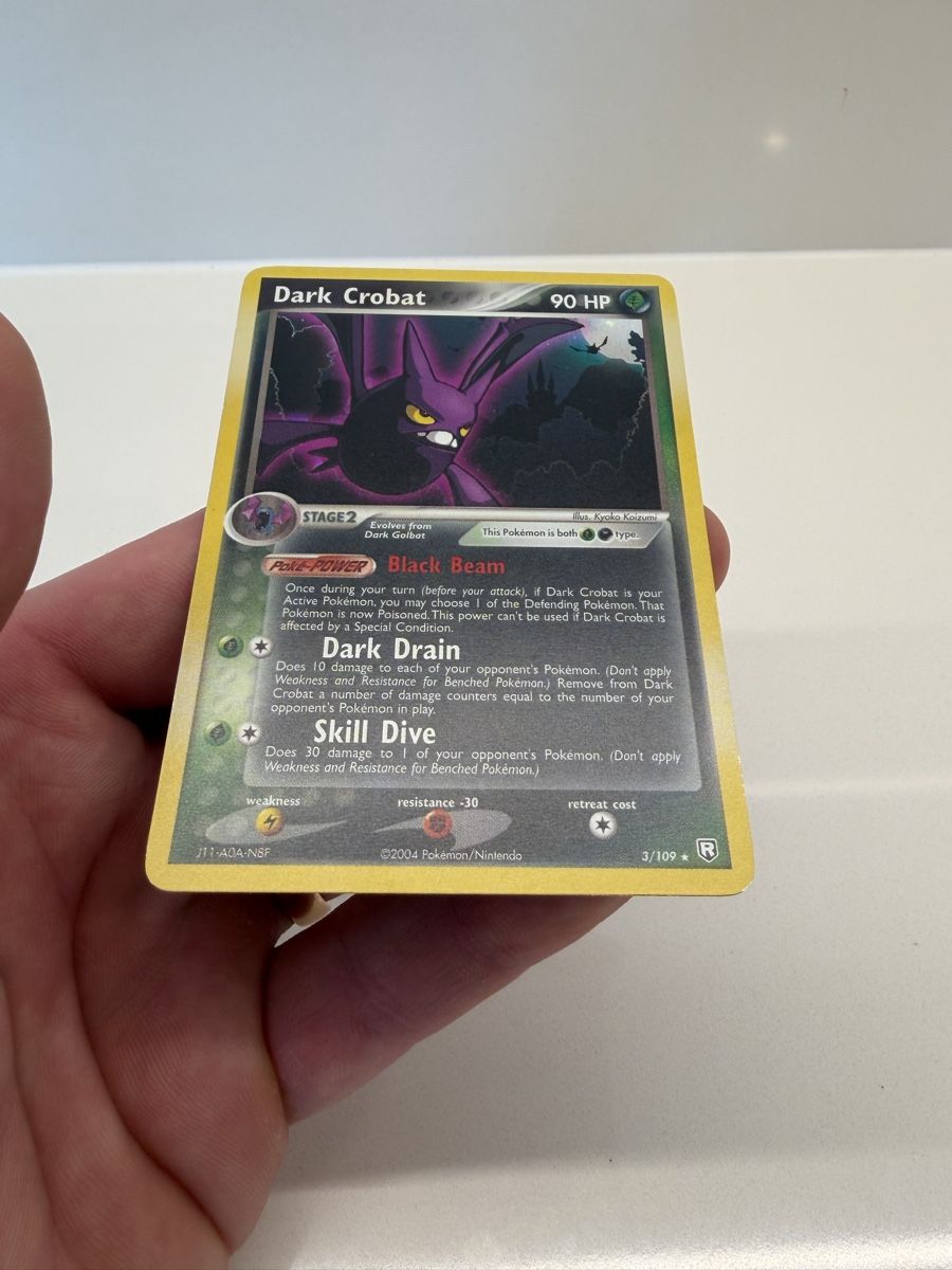 Pokémon Sammelbilder & Trading cards: Dark Crobat Holo Rare EX Team Rocket Returns 2004 – Gebraucht aus Arlesheim von WungaBunga 5