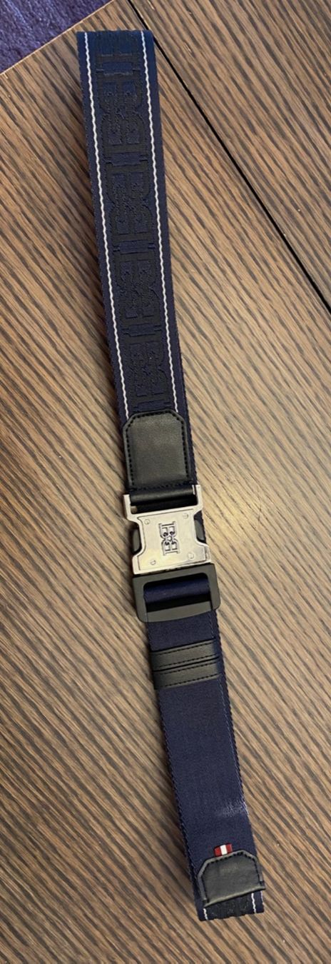 Bally Cinture: BALLY Herren Gürtel Gordon Stoff/Leder 110 – Nuovo e nell'imballaggio originale da Volketswil venduto da praxis12 1