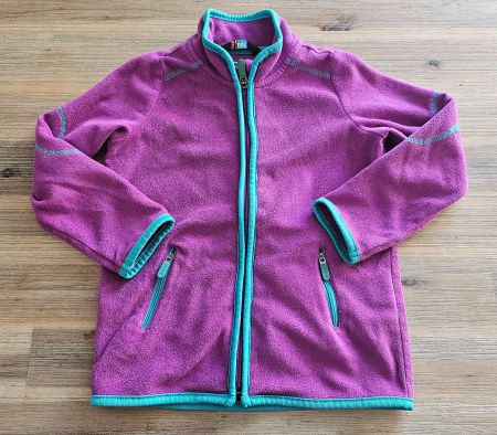 Fleecejacke Mädchen Grösse 98/104 Tchibo lila