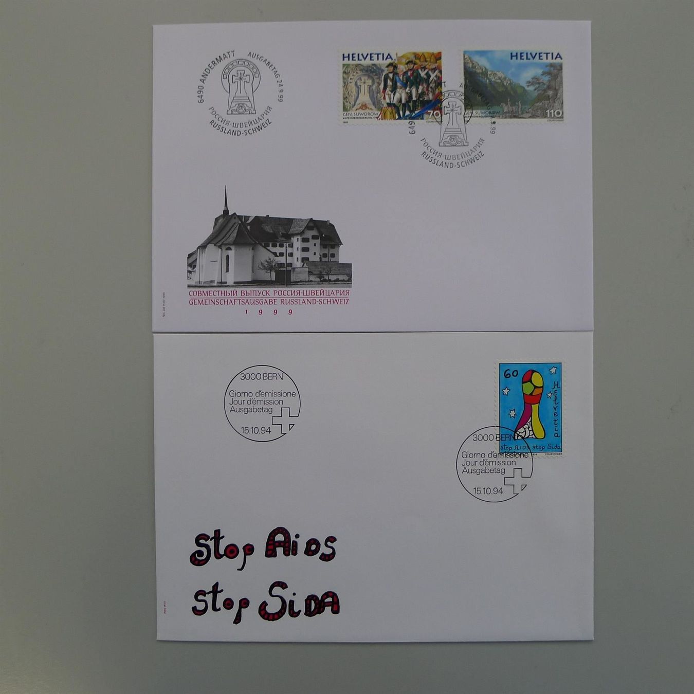 Tutti i francobolli: 50 meist tolle FDC's bis 2018 – Usato da Sursee venduto da Luzernerraute 5