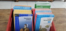 LÜK Lernhefte neu, 79 Stück mit Holzkiste