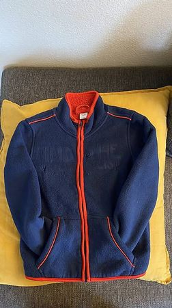 Wunderbar flauschige Faserpelzjacke Gr. 128/134