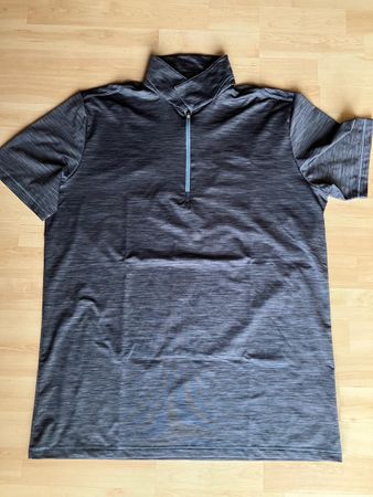 Löffler Herren Poloshirt kurzarm, Grösse XXL, anthrazit