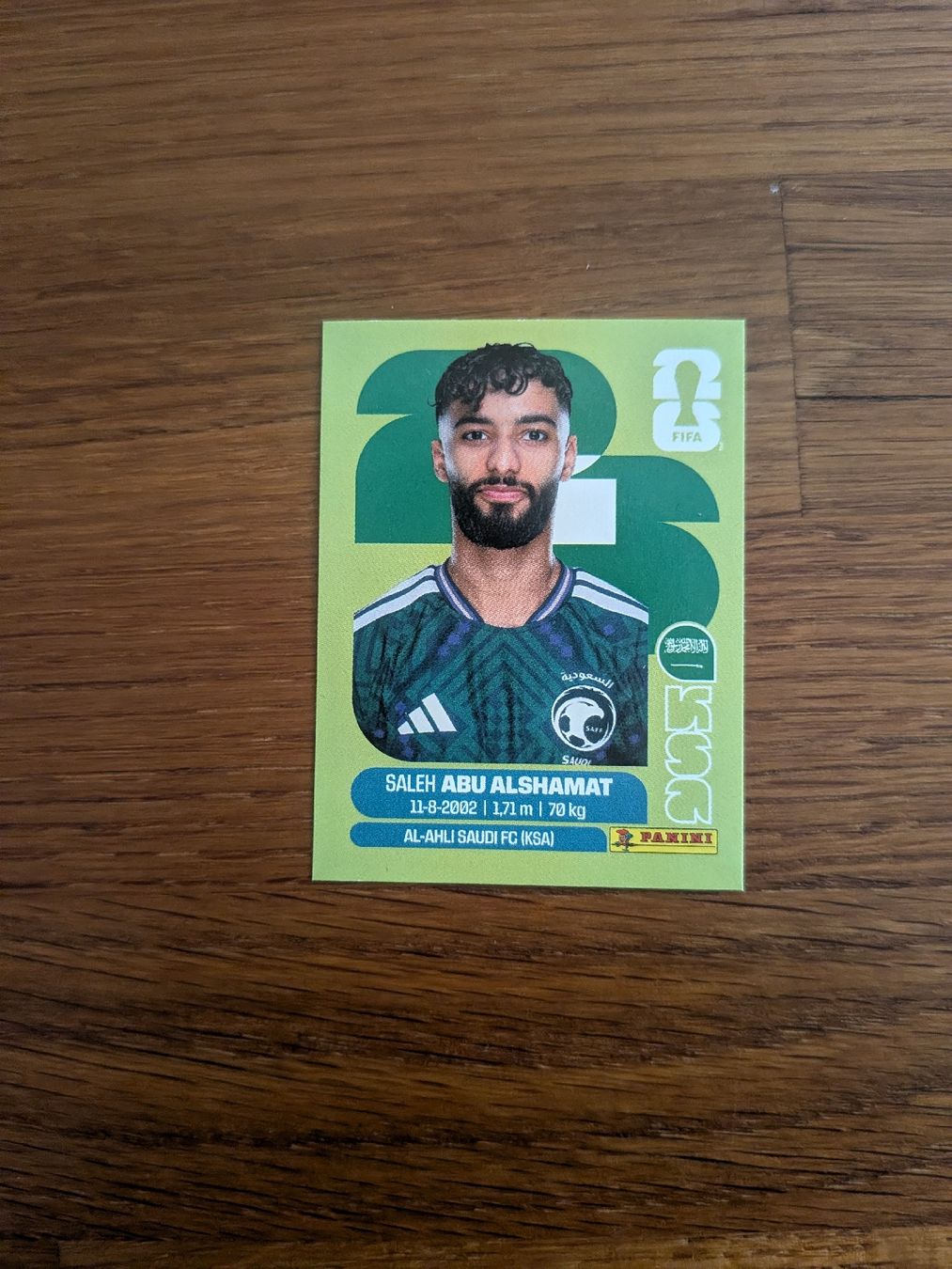 Panini Sammelbilder & Trading cards: Saudi Arabien Panini 14 – Neu (gemäss Beschreibung) aus Dittingen von uke4243