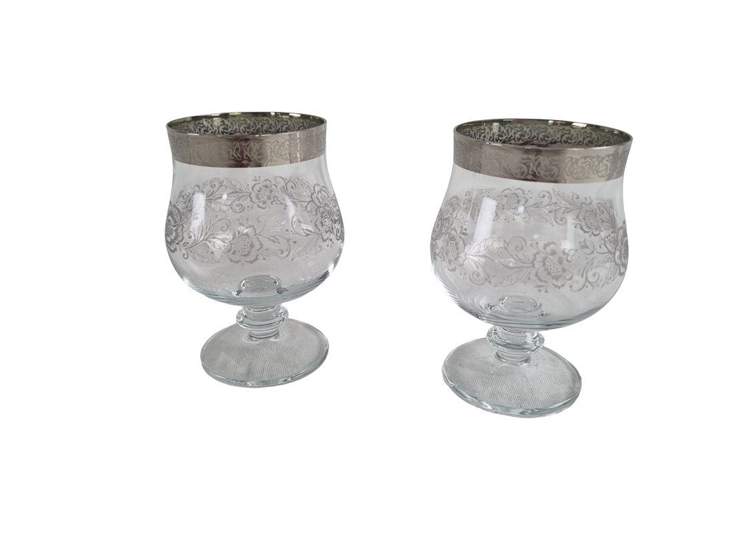 Gläser: Vintage Kristallgläser Set – Gebraucht aus Wangen b. Olten von Restwert_Wangen