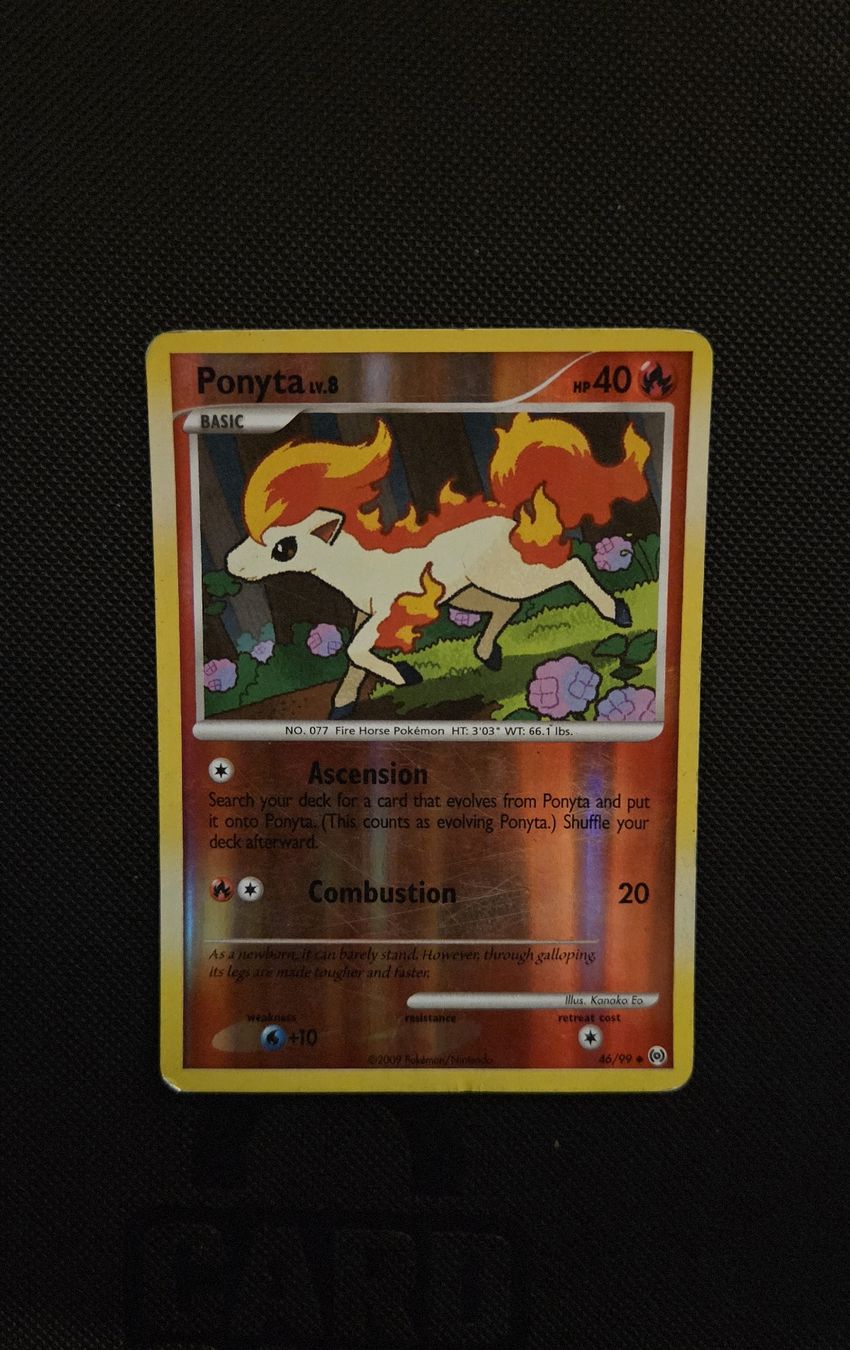 Pokémon Cartes à collectionner: Pokemon Arceus Ponyta Reverse Holo ENG  – D'occasion à Curio par CATE13