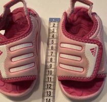 Kinder Sandalen Adidas pink Grösse 20 guter Zustand
