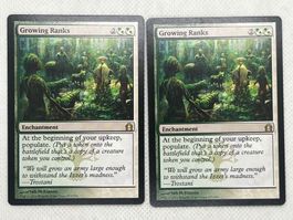 MTG Growing Ranks RTR 217 Englisch Rare 2x