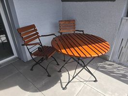 Chaises & table d'extérieur / Stühle & Tisch Aussenbereich