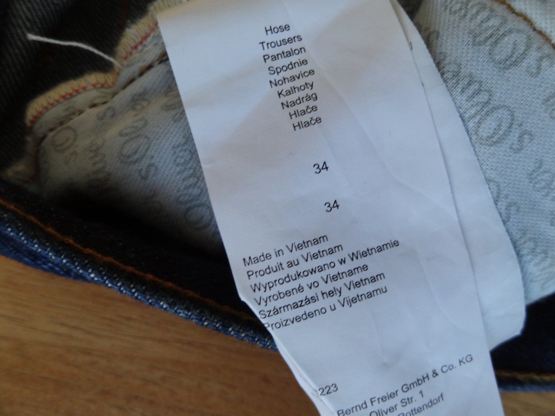 S.Oliver Jeans: Herren Jeans s' Oliver – Nuovo (secondo la descrizione) da Neunkirch venduto da reca90 5