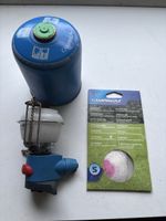 Campingaz Lampe mit Gas und Glühstrümpfe für Camping!