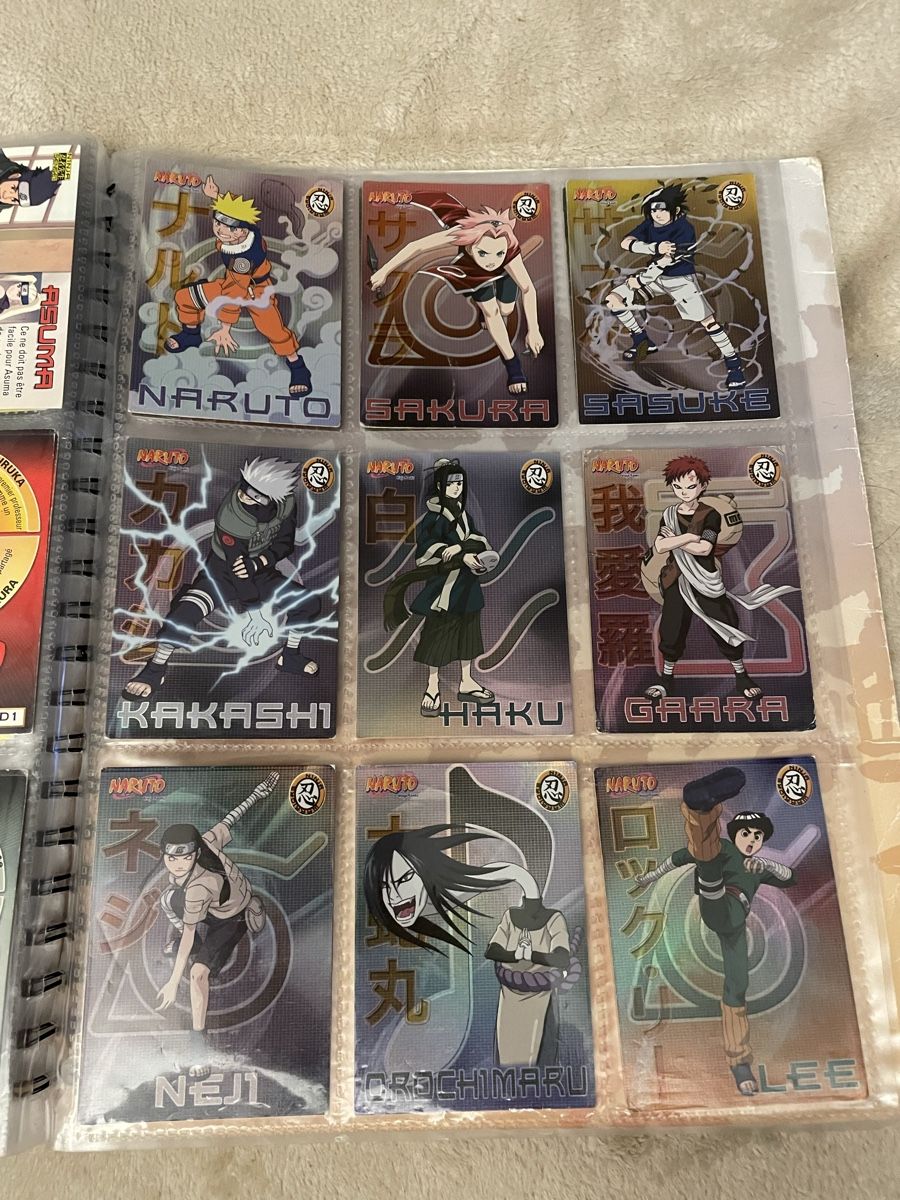 Panini Carte collezionabili: Naruto Ninja Ranks Premium trading cards complet – Usato da Montreux venduto da loic_13 8