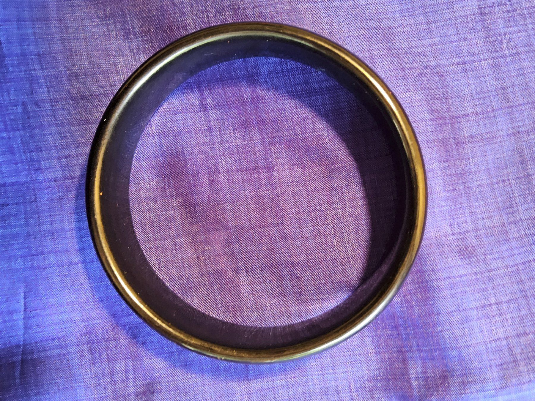 Armbänder & -reifen: Alter Handmade schwarzer Lack Perlmutt Armreif, China – Gebraucht aus Zürich von SciTec 5