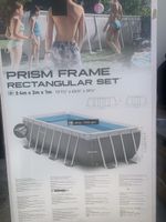 Prism Frame Pool Set 4m x 2m x 1m + Zubehör