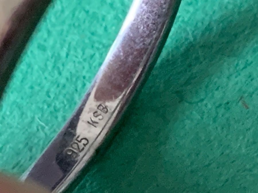 Anelli: Silberring rundes Auge (56) – Usato da Laufen venduto da Bellebellezza 8