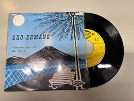 45 giri del Duo Ermano - Buona sera Marjolaine - 1958