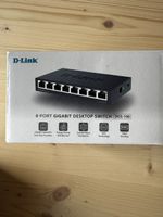 D-Link Gigabit Desktop Switch DGS-108 8-Port gebraucht