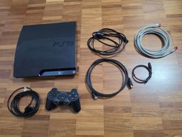 PS3 Slim Konsole mit Zubehör ab 1 Fr.-