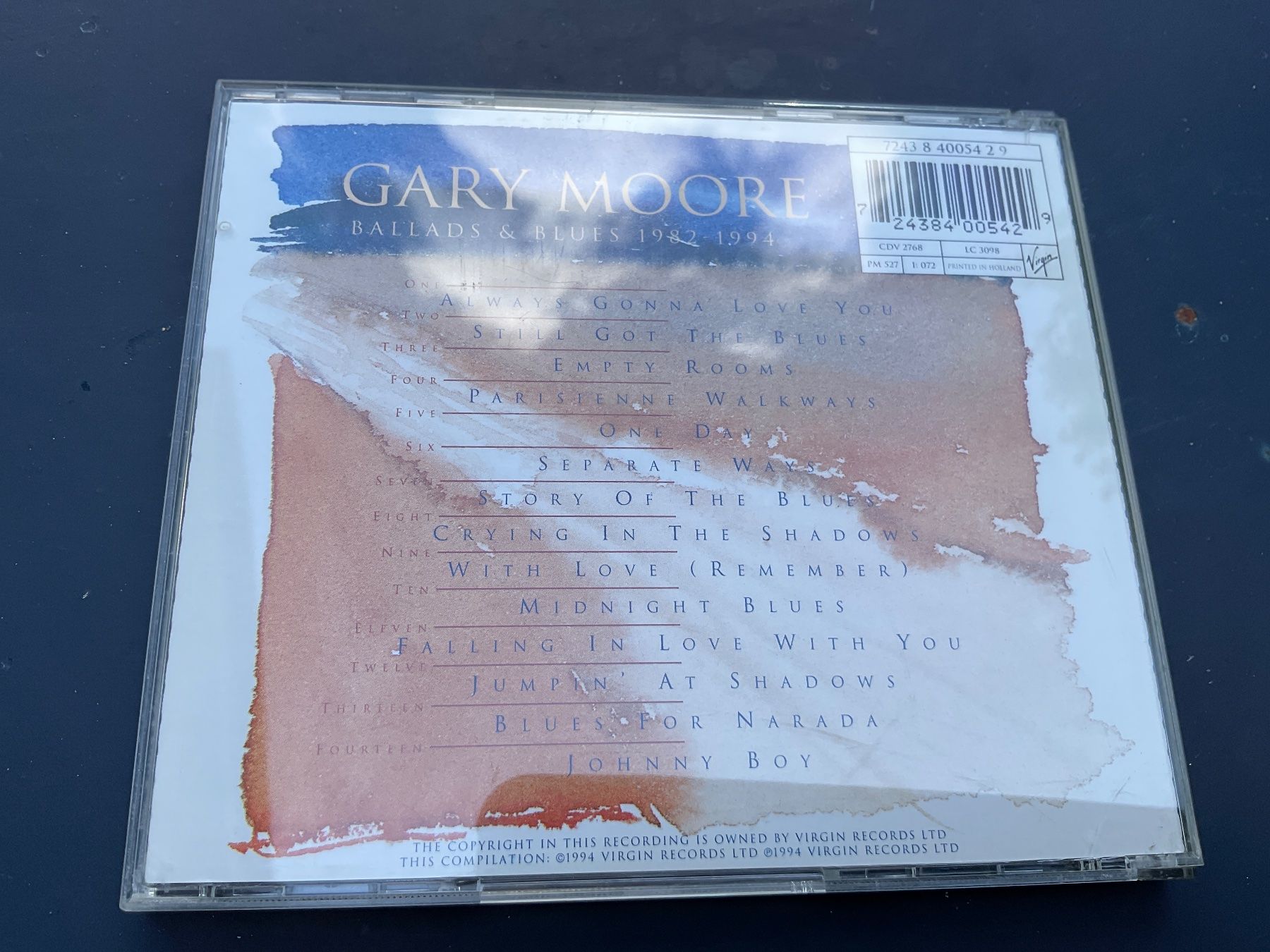 CD: Gary Moore Ballads & Blues CD – Usato da Delémont venduto da vinylfreak01 1
