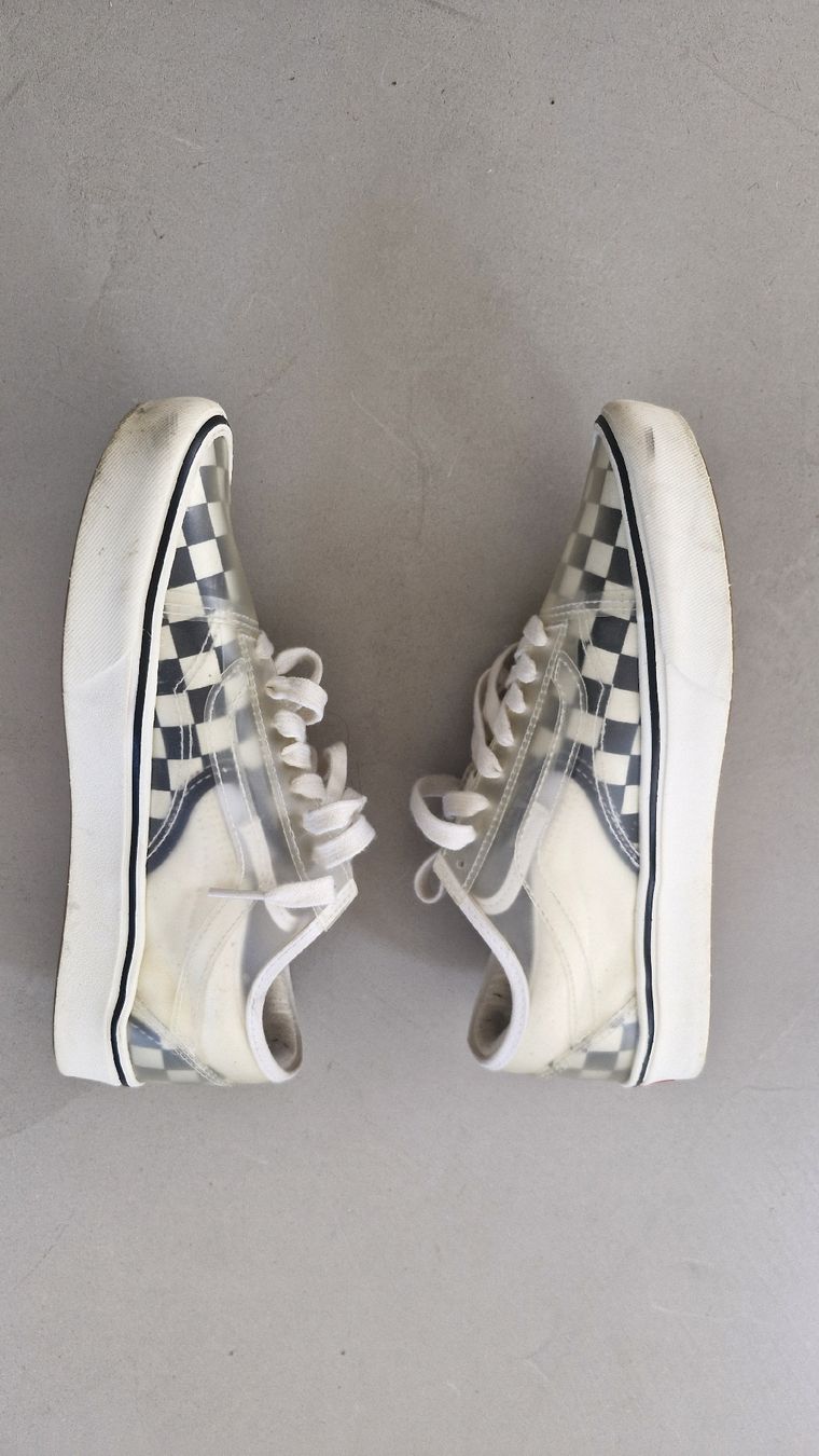 Vans Chaussures hommes: Vans ComfyCush Slip Skool 'Checkerboard White', Gr. 39 – D'occasion à Allschwil par nel_cbk8 3