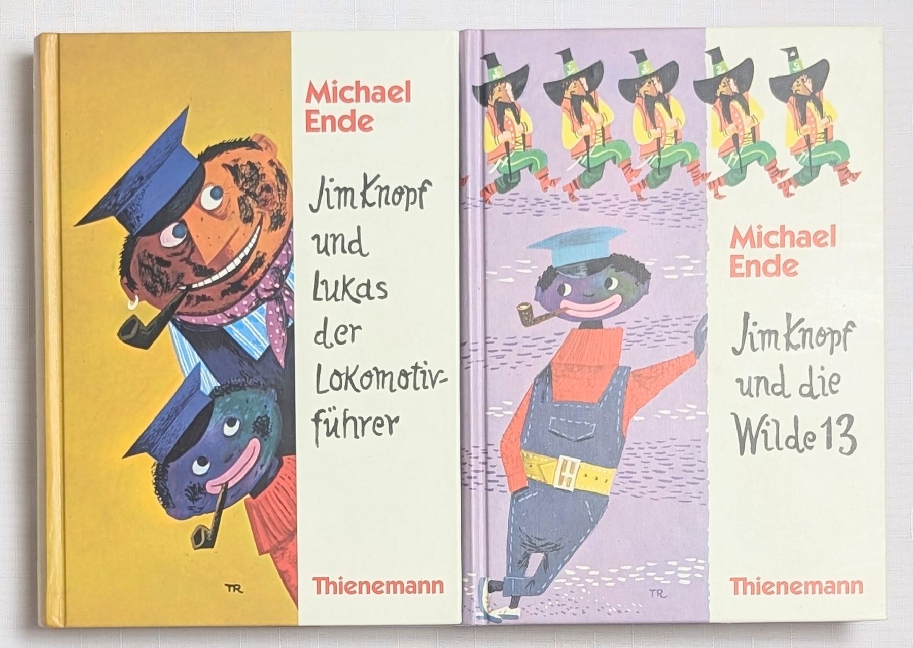 Libri: 2 Bücher - JIM KNOPF  - Michael Ende – Nuovo (secondo la descrizione) da Wängi venduto da ABIZONE-86