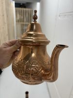 Orientalische Kupferkanne / Teekanne – Handarbeit 