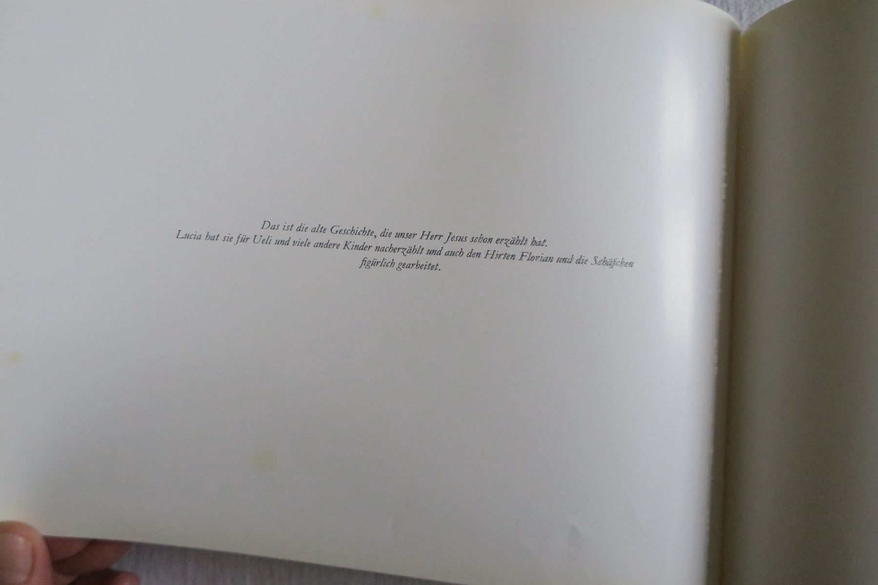 Libri: FLORIAN der gute HIRTE / LUCIA EPPRECHT – Usato da Langenthal venduto da Riccardamax 7