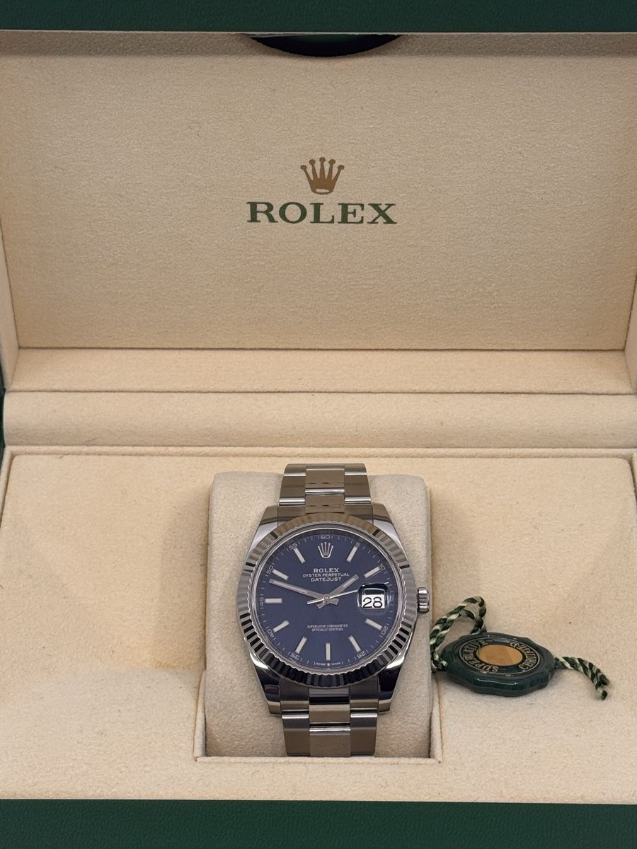 Rolex Montres: Rolex Datejust Blau Oyster – Neuf avec emballage d'origine à Zürich par nol_8yf2 3