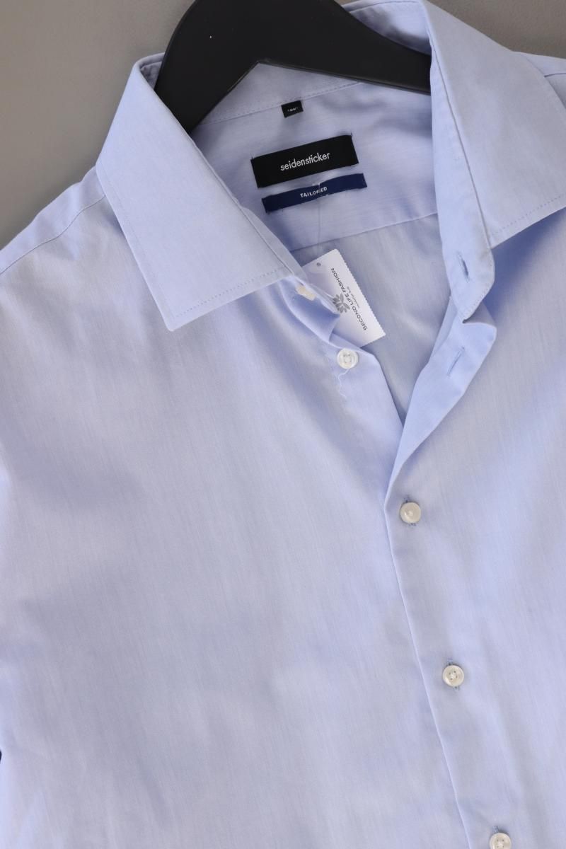 Chemises: Seidensticker Langarmhemd blau – D'occasion à Neustadt an der Waldnaab par SecondLifeFashion 3