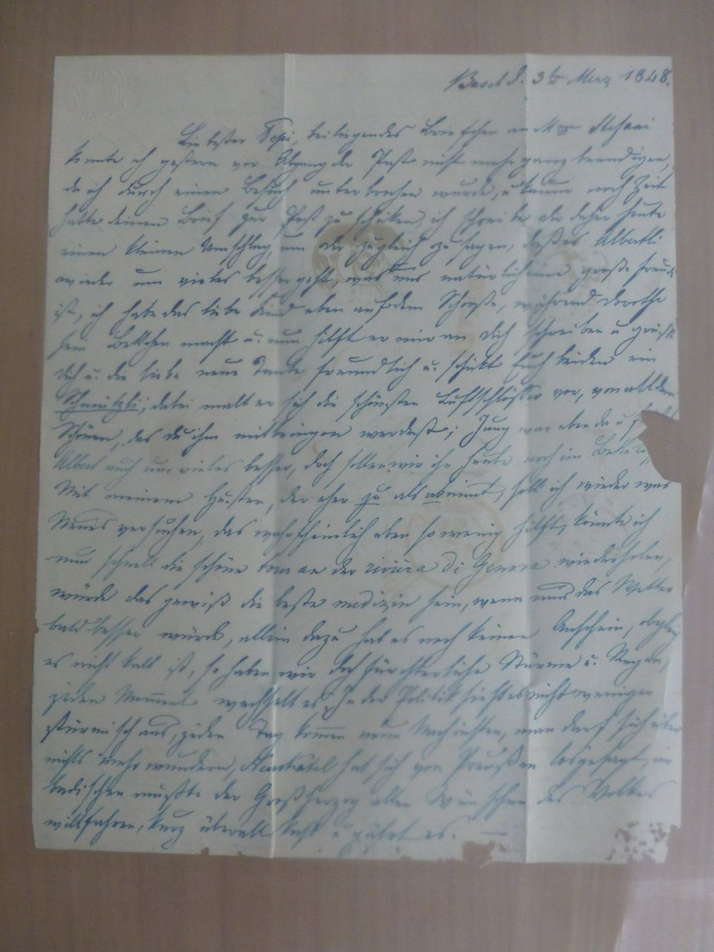 Documents: Basel nach Florenz 1848 – D'occasion à Bettlach par 1saurer 4