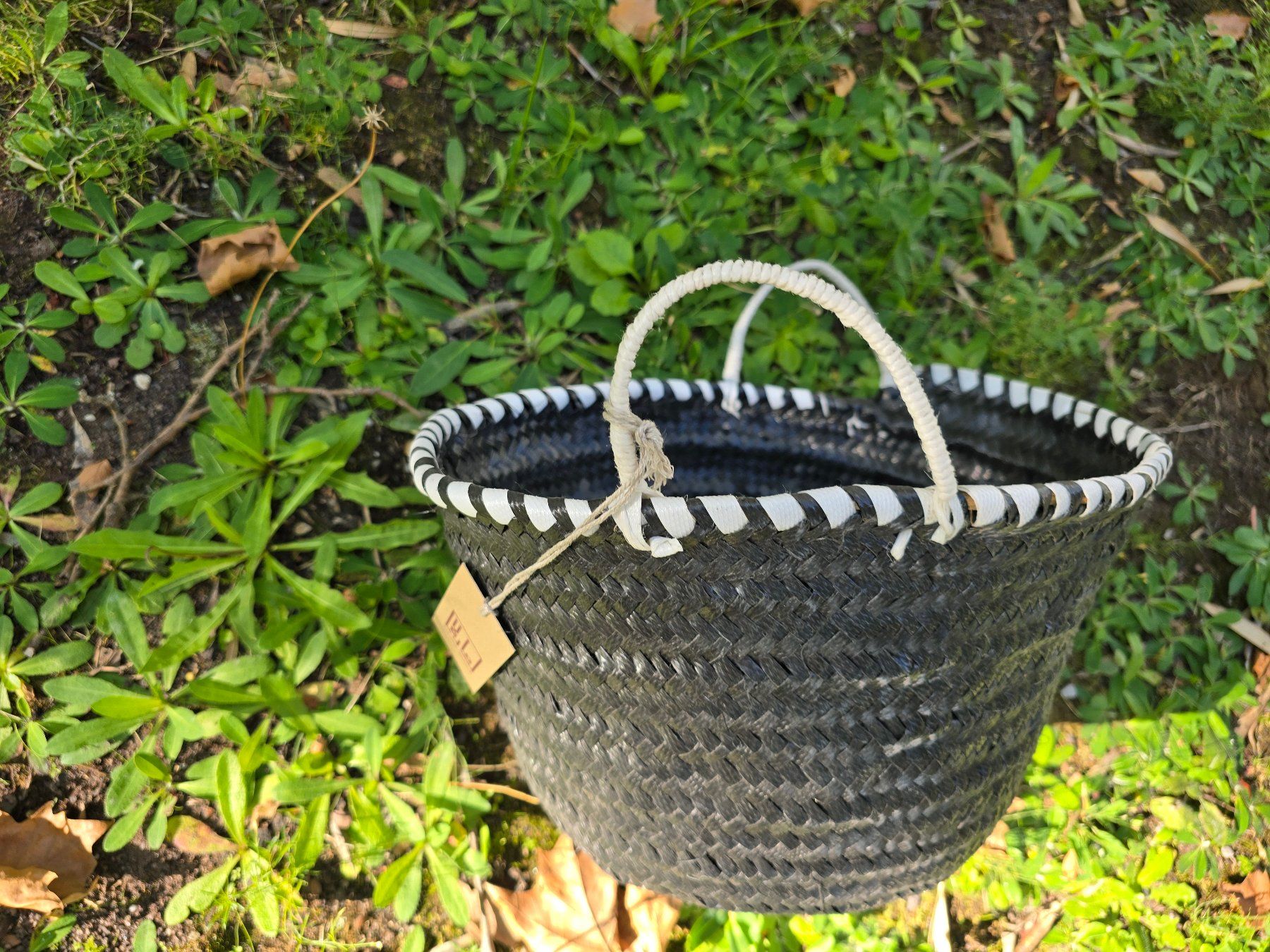 Sonstiges für Haushalt & Wohnen: Korb: recycelt (S) schwarz – Neu (gemäss Beschreibung) aus Romanshorn von Rachacha 1
